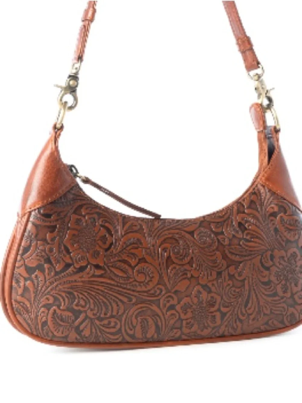 🆕 Myra Bag - Heritage - Vine Embossed - Hand-Tooled Shoulder Bag - 3 Colors